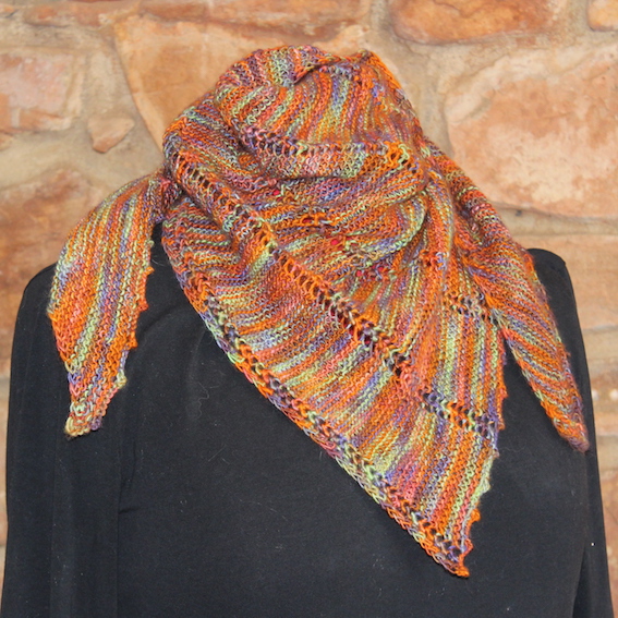 Jacob's Ladder Shawl